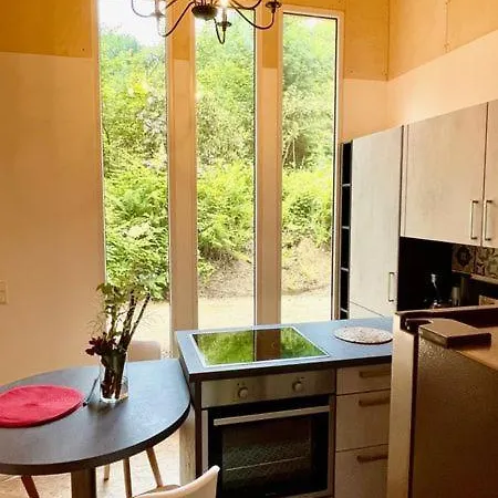 Sandsteinwandblick * Schöna