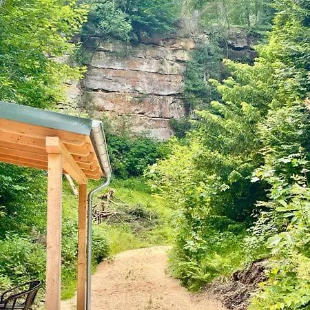 Apartment Sandsteinwandblick *