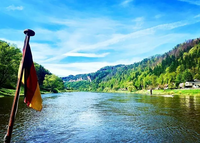 Sandsteinwandblick Apartment *