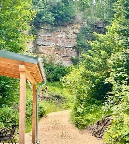 Apartment Sandsteinwandblick *